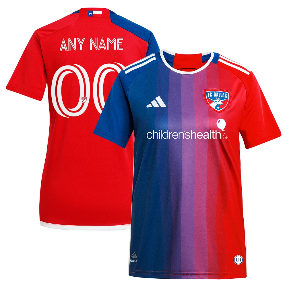 Women's adidas Navy FC Dallas 2024 After Burner Replica Custom Jersey