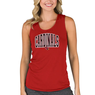 Women's Concepts Sport Cardinal Arizona Cardinals Marathon Racer Back Tank Top