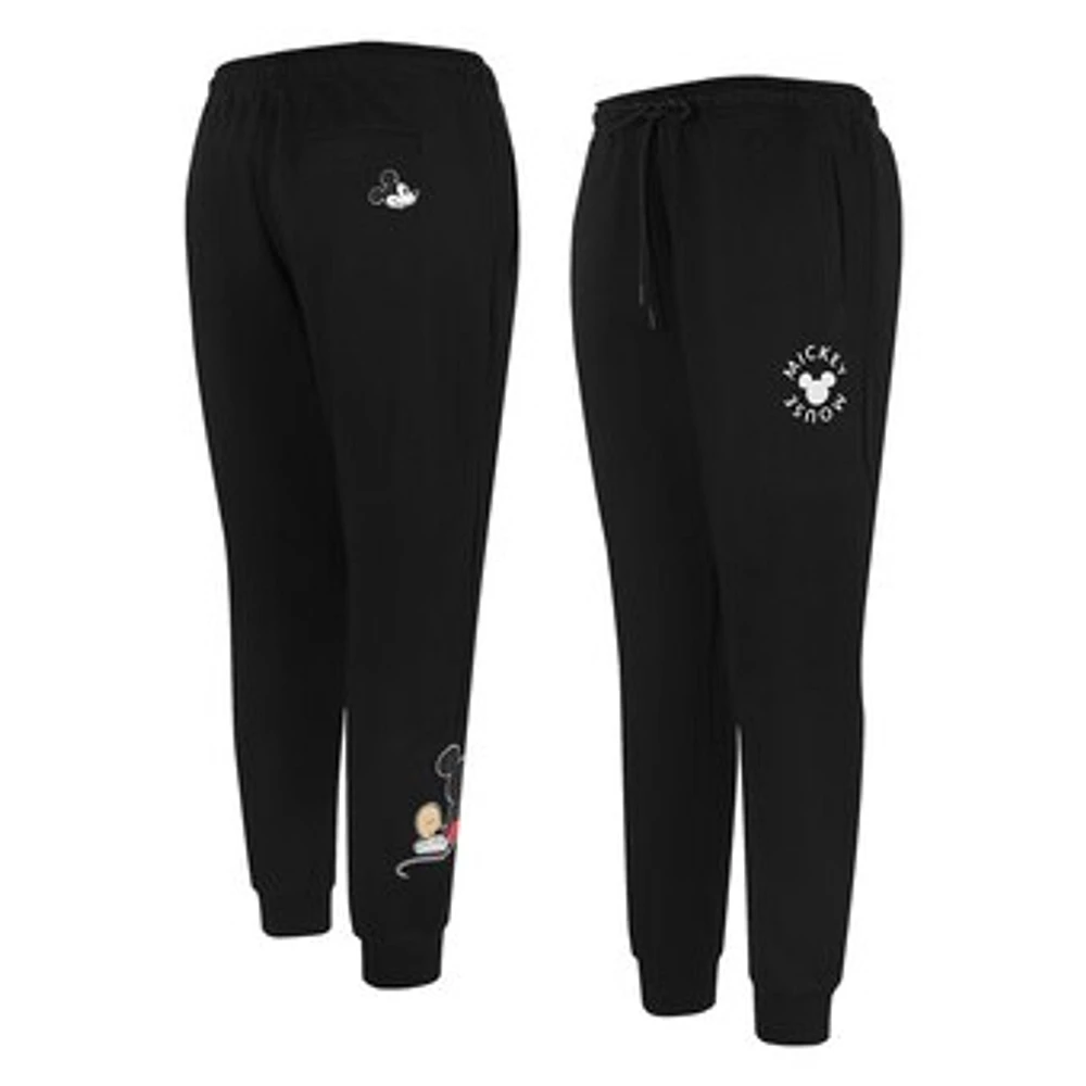 Women's Freeze Max Black Mickey Mouse Happiness Fleece Jogger