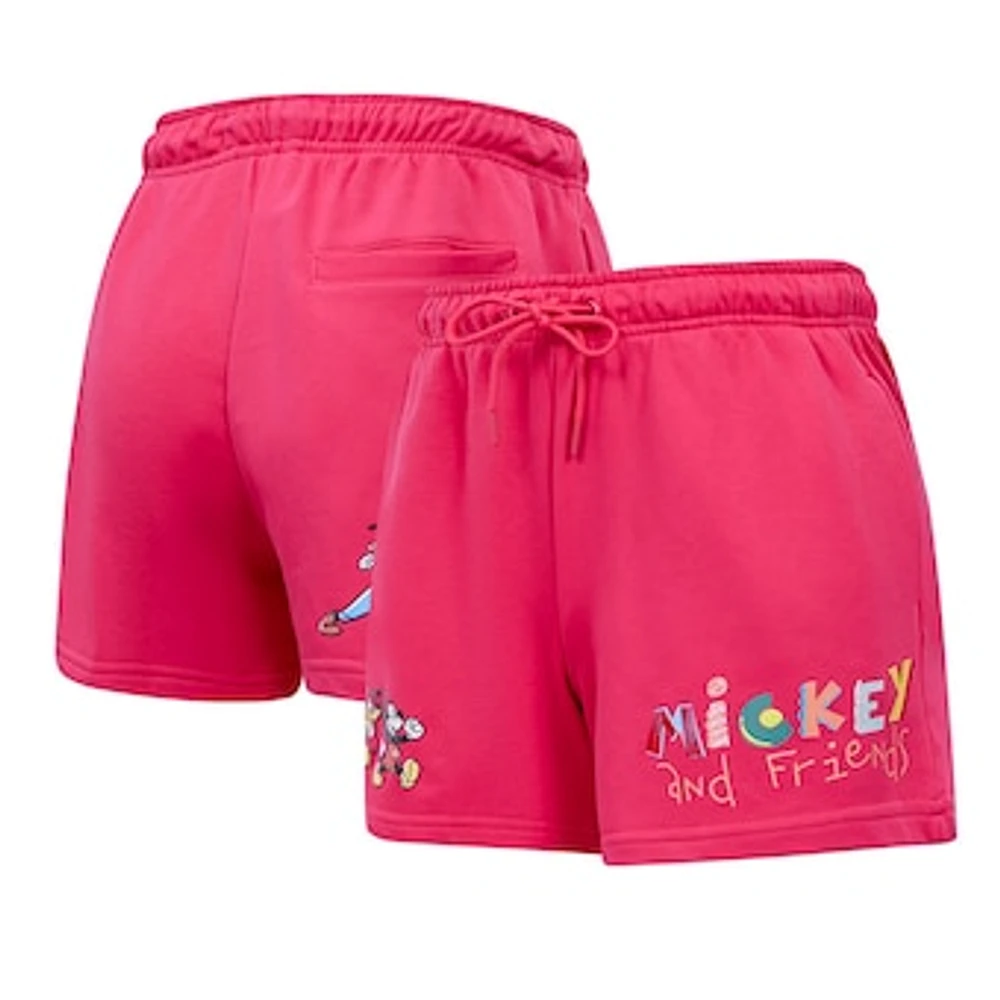 Women's Freeze Max Pink Mickey & Friends Fleece Shorts