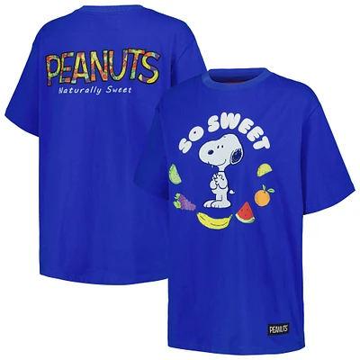 Women's Freeze Max Snoopy Royal Peanuts So Sweet Boyfriend T-Shirt