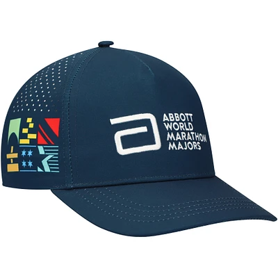 Unisex BOCO Gear Navy Abbott World Marathon Majors Running Trucker Adjustable Hat