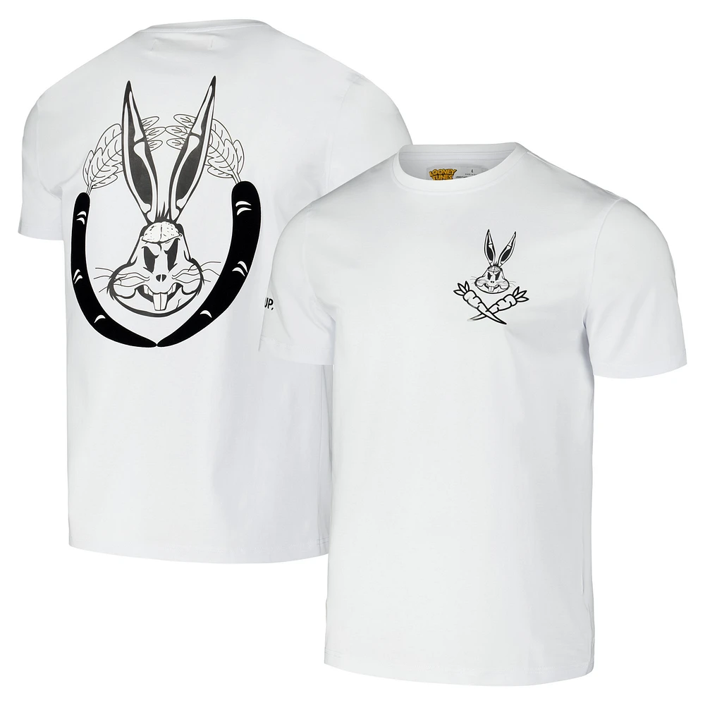 Men's Freeze Max Bugs Bunny Looney Tunes Melted Skeleton T-Shirt