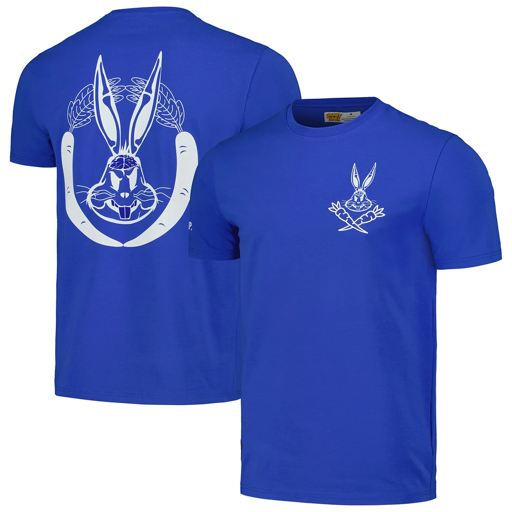 Men's Freeze Max Royal Looney Tunes Bugs Bunny Melted Skeleton T-Shirt