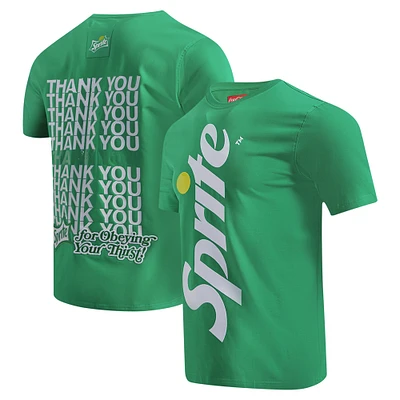 Men's Freeze Max Kelly Green Sprite Thank You T-Shirt