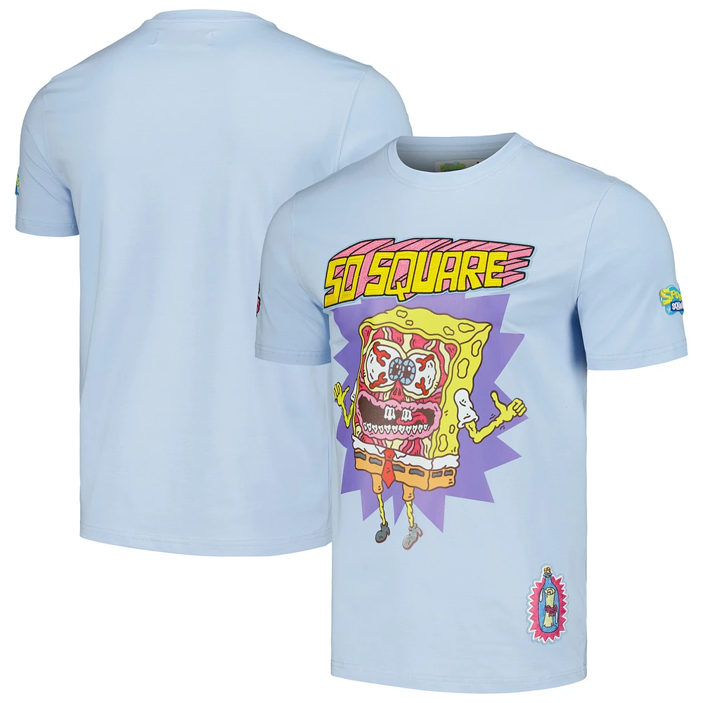 Men's Freeze Max Light Blue SpongeBob SquarePants Absurd & Grotesque T-Shirt