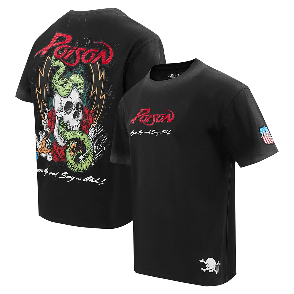 Men's Freeze Max Black Poison Open Up And Say Ahh T-Shirt
