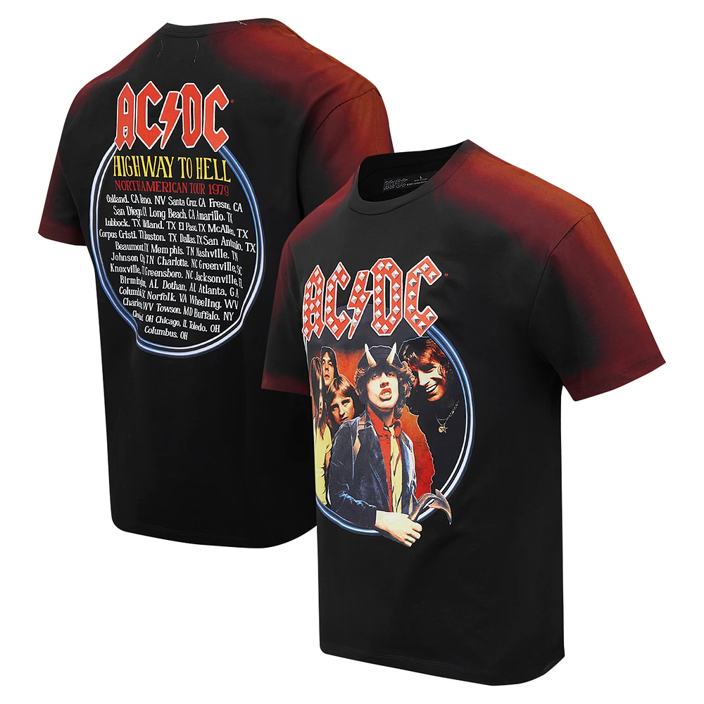 Men's Freeze Max Black AC/DC Highway to Hell Loose T-Shirt