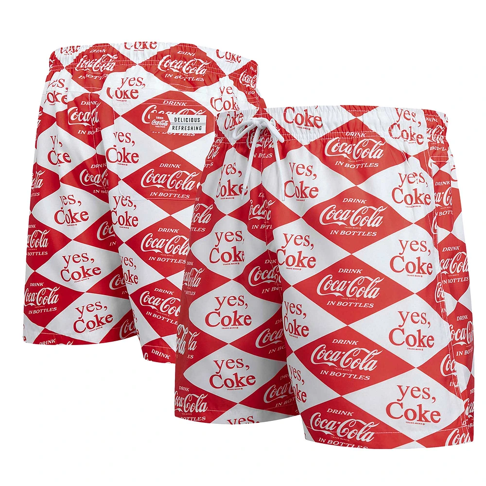 Men's Freeze Max White Coca-Cola Yes Coke Shorts