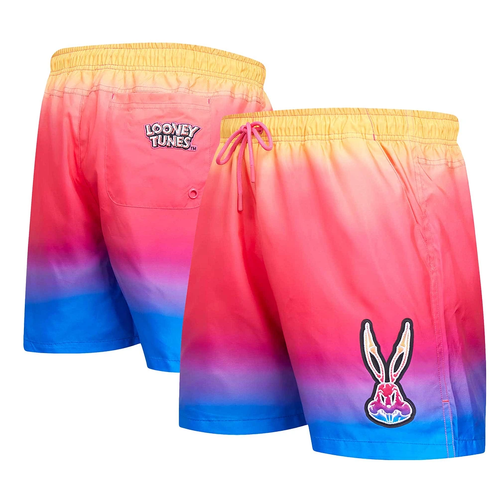 Men's Freeze Max Pink Looney Tunes Bugs Bunny Acid Colors Shorts