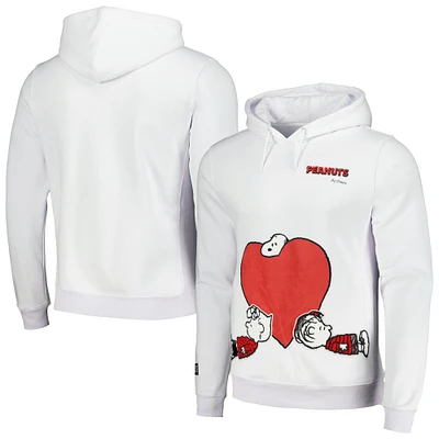 Men's Freeze Max Peanuts Snoopy Loves Flowers Pullover Hoodie