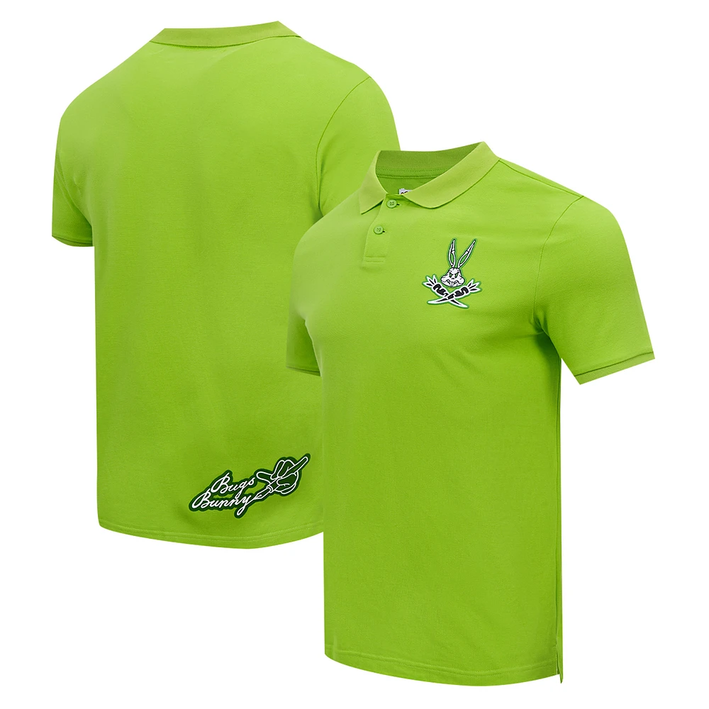 Men's Freeze Max Bugs Bunny Green Looney Tunes Freshen Up Polo