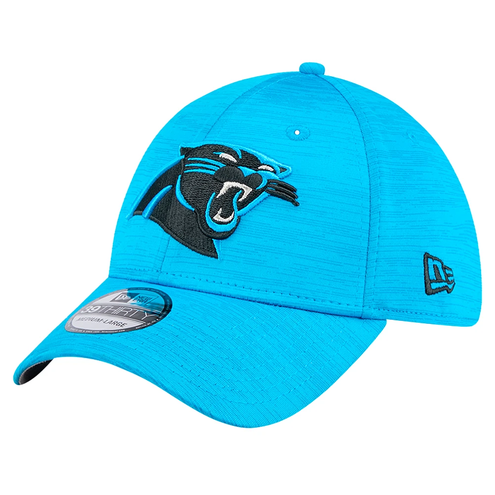 Men's New Era Blue Carolina Panthers Active Tech 39THIRTY Flex Hat