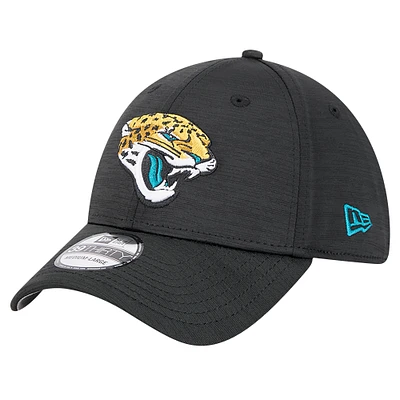 Men's New Era Black Jacksonville Jaguars Active Tech 39THIRTY Flex Hat
