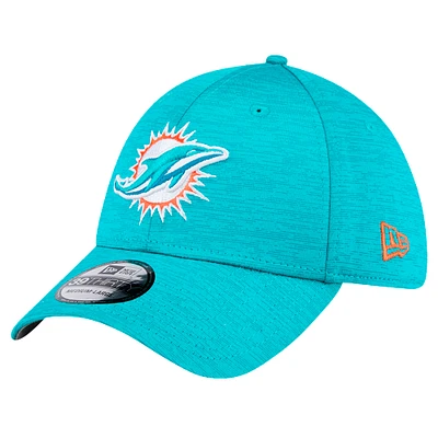 Men's New Era Aqua Miami Dolphins Active Tech 39THIRTY Flex Hat