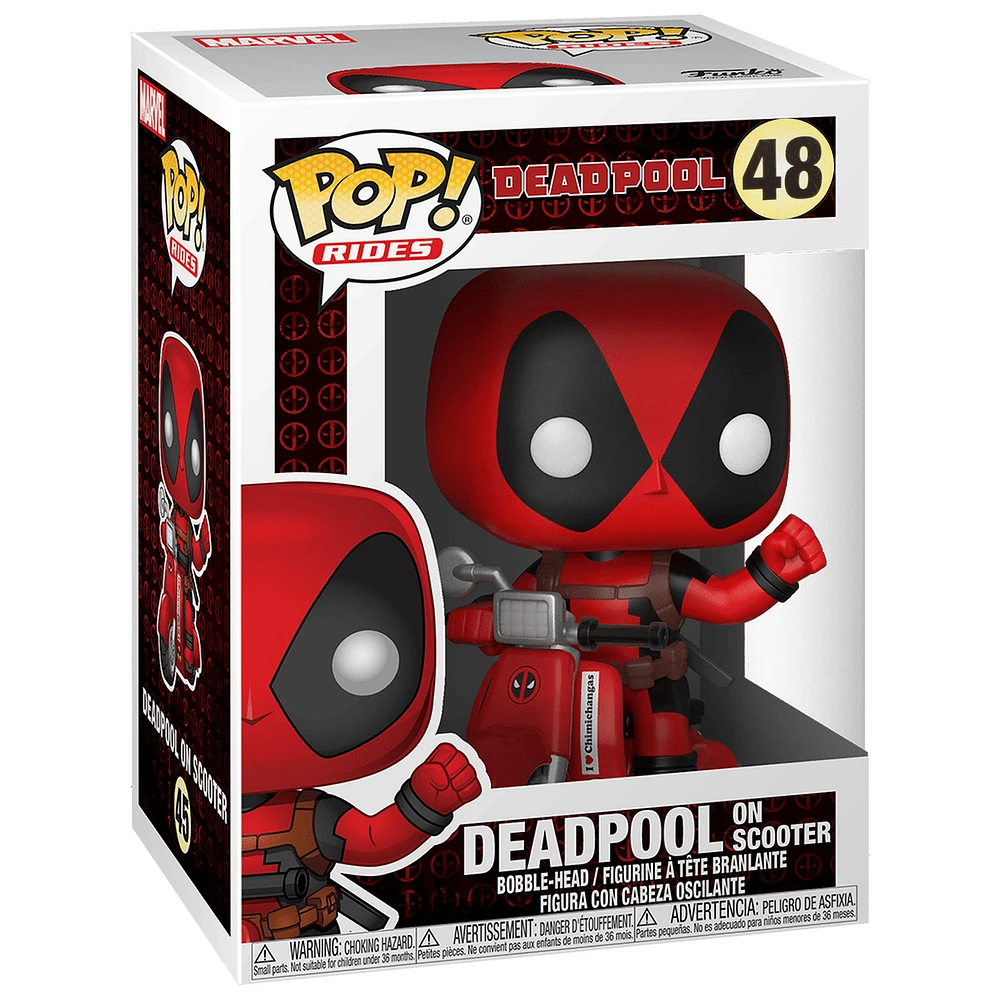 Funko Deadpool Pop! Rides On Scooter #48 Vinyl Figure