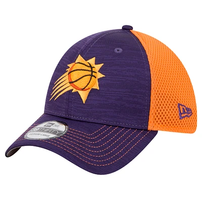 Men's New Era Purple Phoenix Suns Active Tech Neo Flex 39THIRTY Flex Hat
