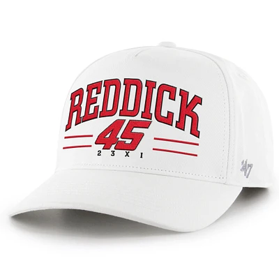 Men's '47 White Tyler Reddick Roscoe Hitch Adjustable Hat