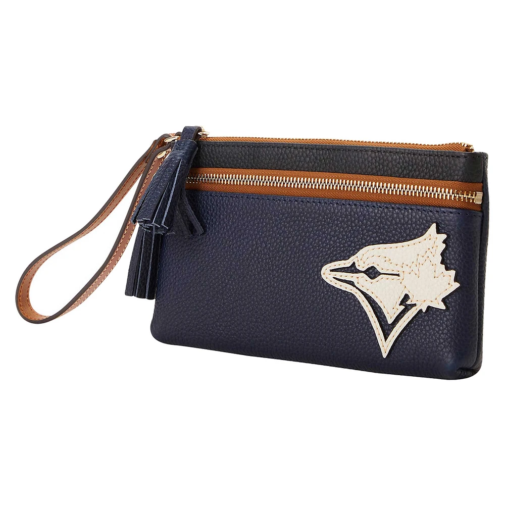 Dooney & Bourke Toronto Blue Jays Infield Double-Zip Wristlet