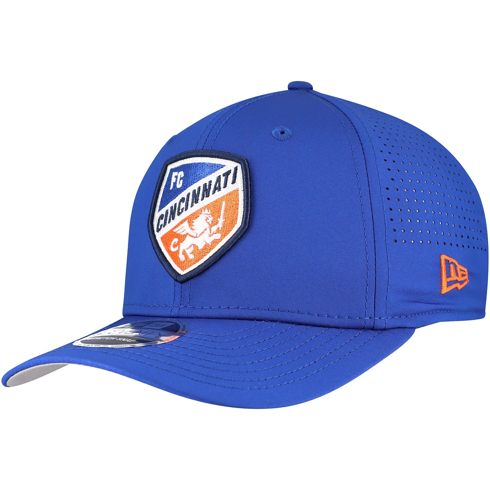 Men's New Era Blue FC Cincinnati 9SEVENTY Stretch-Snap Adjustable Hat