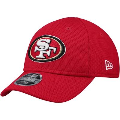Toddler New Era Scarlet San Francisco 49ers Main 9FORTY Adjustable Hat