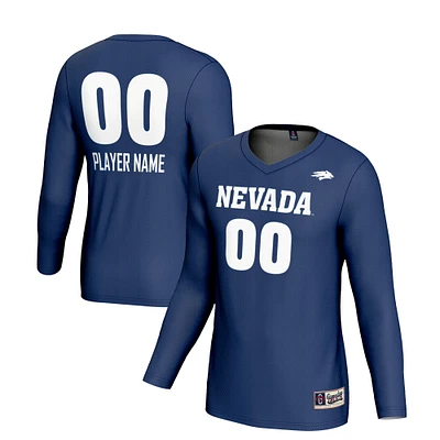Youth GameDay Greats Navy Nevada Wolf Pack Pick-A-Player NIL Women's Volleyball Lightweight Jersey
