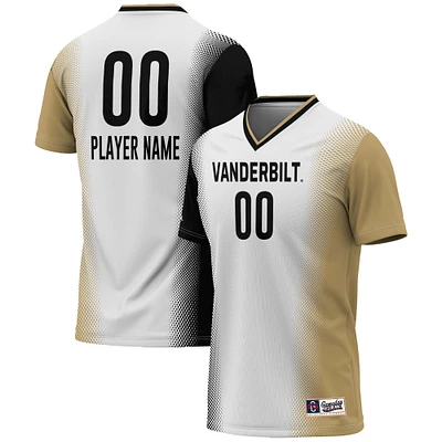 Unisex GameDay Greats White Vanderbilt Commodores NIL Pick-A-Player Lightweight Women's Soccer Jersey