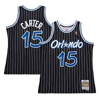 Men's Mitchell & Ness Vince Carter Black Orlando Magic 2009/10 Hardwood Classics Swingman Jersey