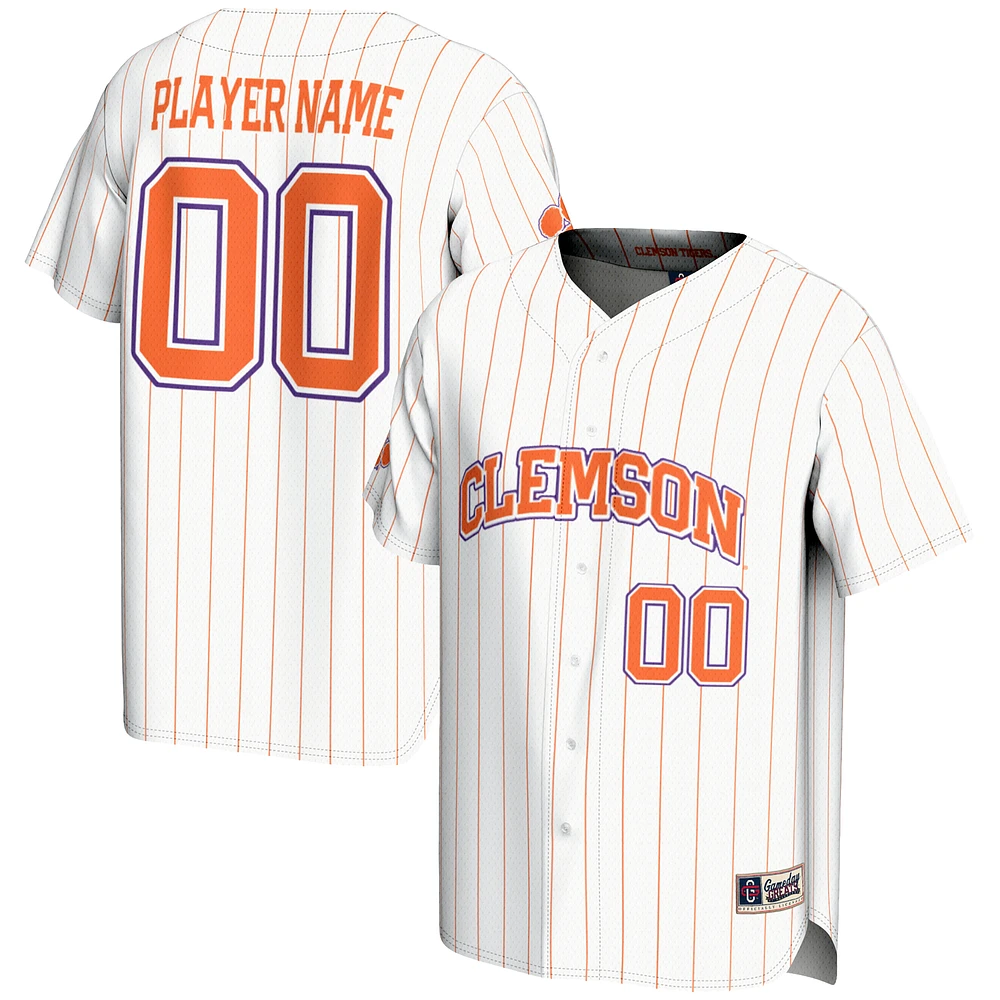 Men's GameDay Greats Clemson Tigers NIL Pick-A-Player Lightweight Baseball Jersey