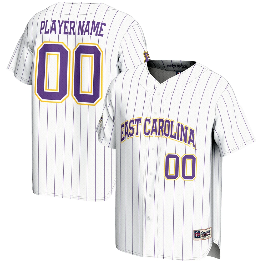 Men's GameDay Greats ECU Pirates NIL Pick-A-Player Lightweight Baseball Jersey