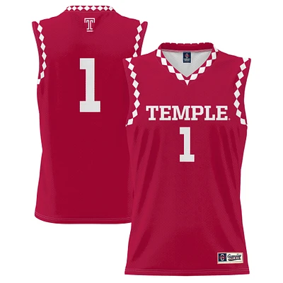 Unisex GameDay Greats #1 Temple Owls Lightweight Men's Basketball Fashion Jersey