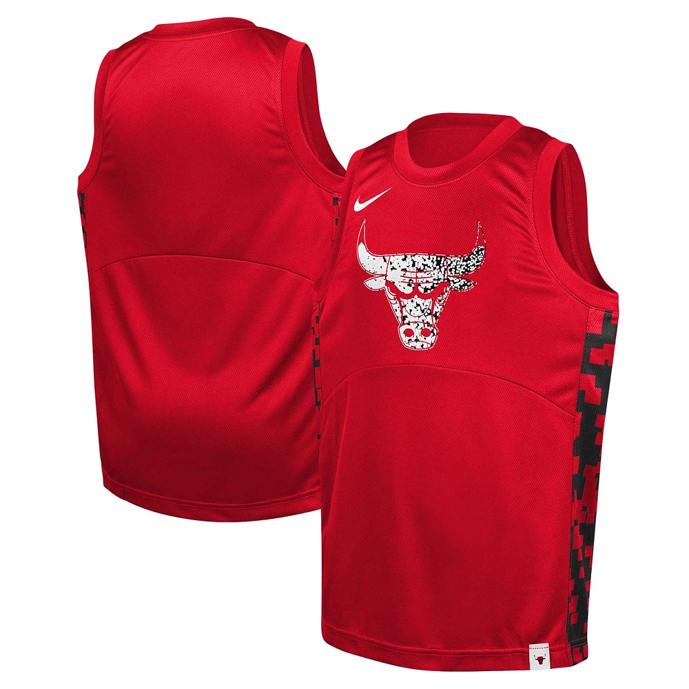 Youth Nike Red Chicago Bulls Courtside Starting Five Team Jersey