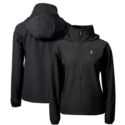 Women's Cutter & Buck Baltimore Orioles City Connect Charter Eco Recycled Half-Zip Anorak Jacket
