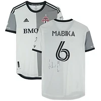 Aime Mabika Toronto FC Autographed Match-Used #6 Jersey from the 2023 MLS Season