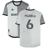 Aime Mabika Toronto FC Autographed Match-Used #6 Jersey from the 2023 MLS Season