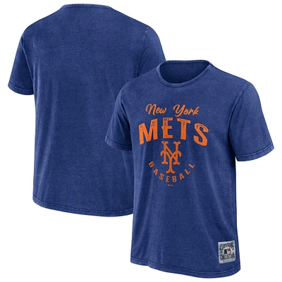 Men's Darius Rucker Collection by Fanatics Royal New York Mets Cooperstown Collection Washed T-Shirt