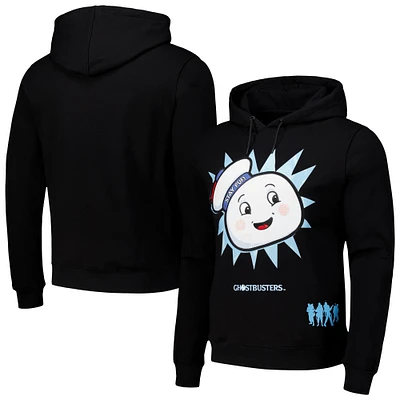 Unisex Freeze Max Black Ghostbusters Stay Puft Pullover Hoodie