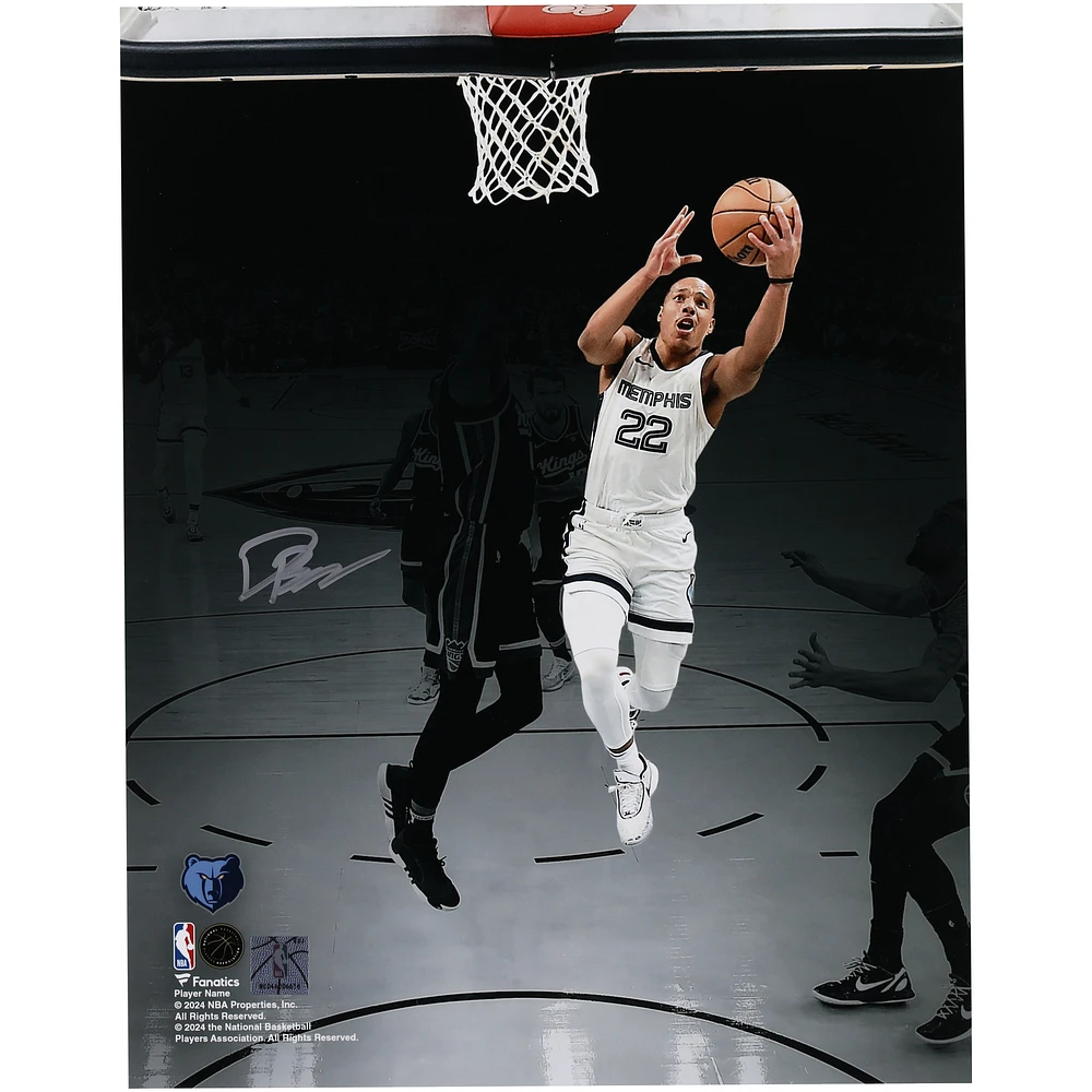 Desmond Bane Memphis Grizzlies Autographed 11" x 14" Spotlight Layup vs. Kings Photograph