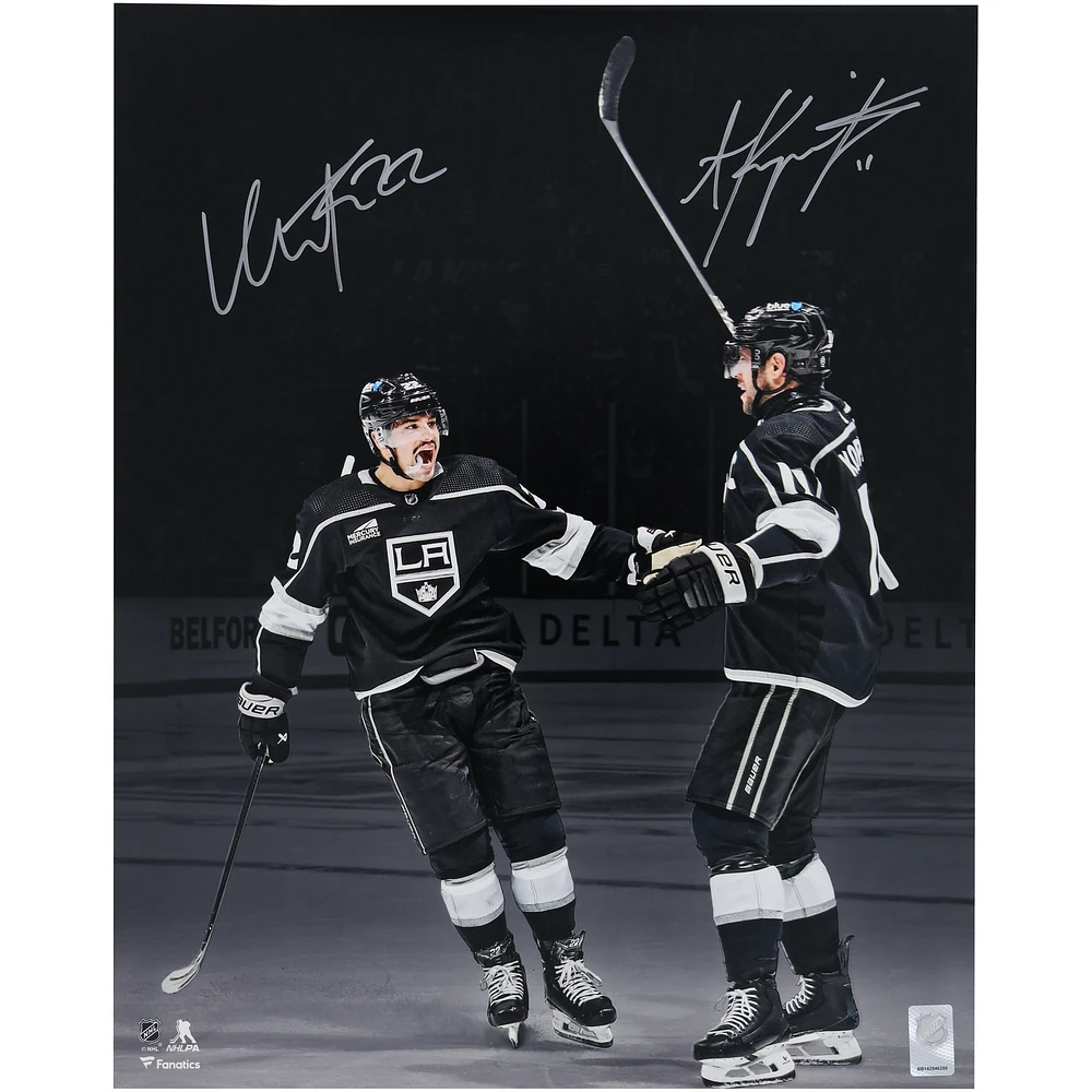 Anze Kopitar & Kevin Fiala Los Angeles Kings Autographed 16" x 20" Dual Photograph