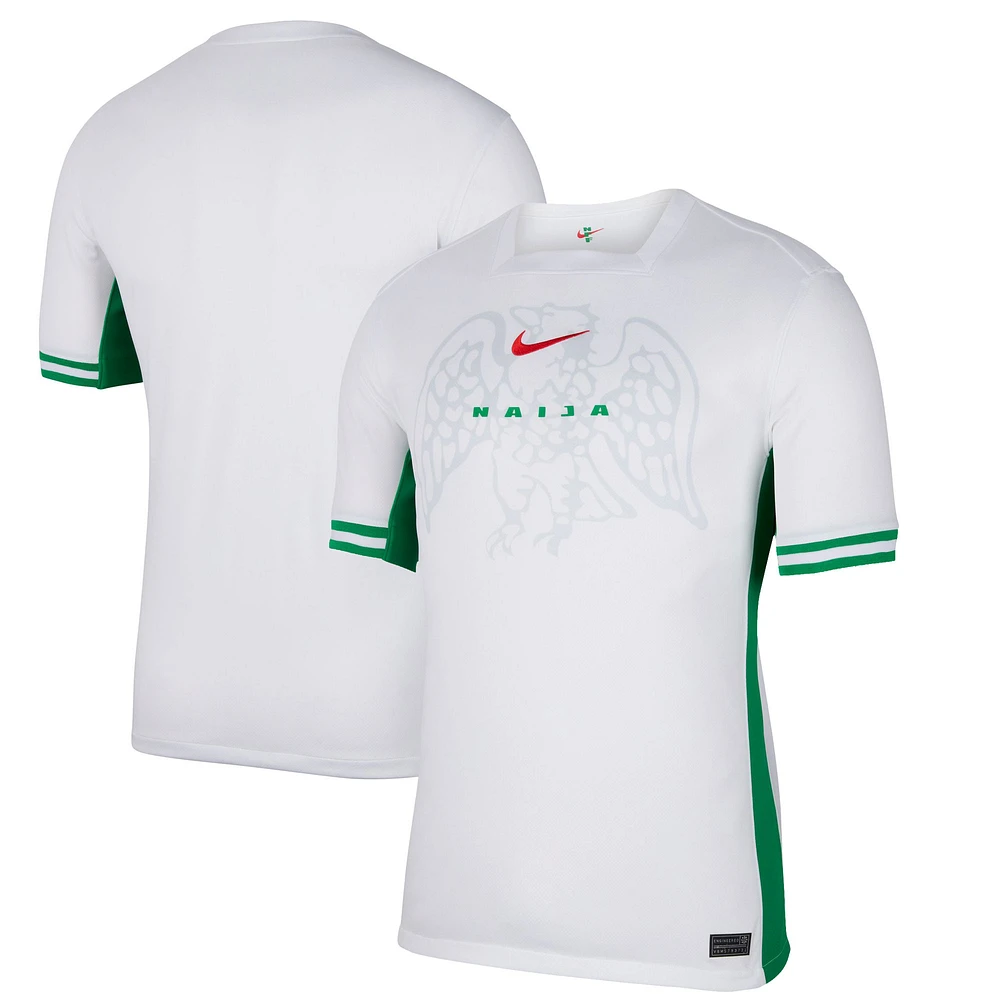 Men's Nike White Nigeria National Team 2024 Home Replica Jersey