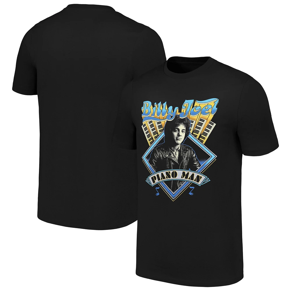 Unisex Black Billy Joel Piano Man T-Shirt