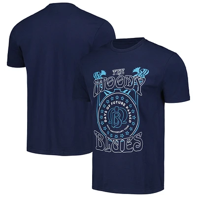 Unisex Navy The Moody Blues Days of Future Passed Tour T-Shirt