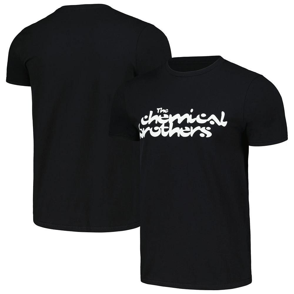 Unisex Black The Chemical Brothers Logo T-Shirt