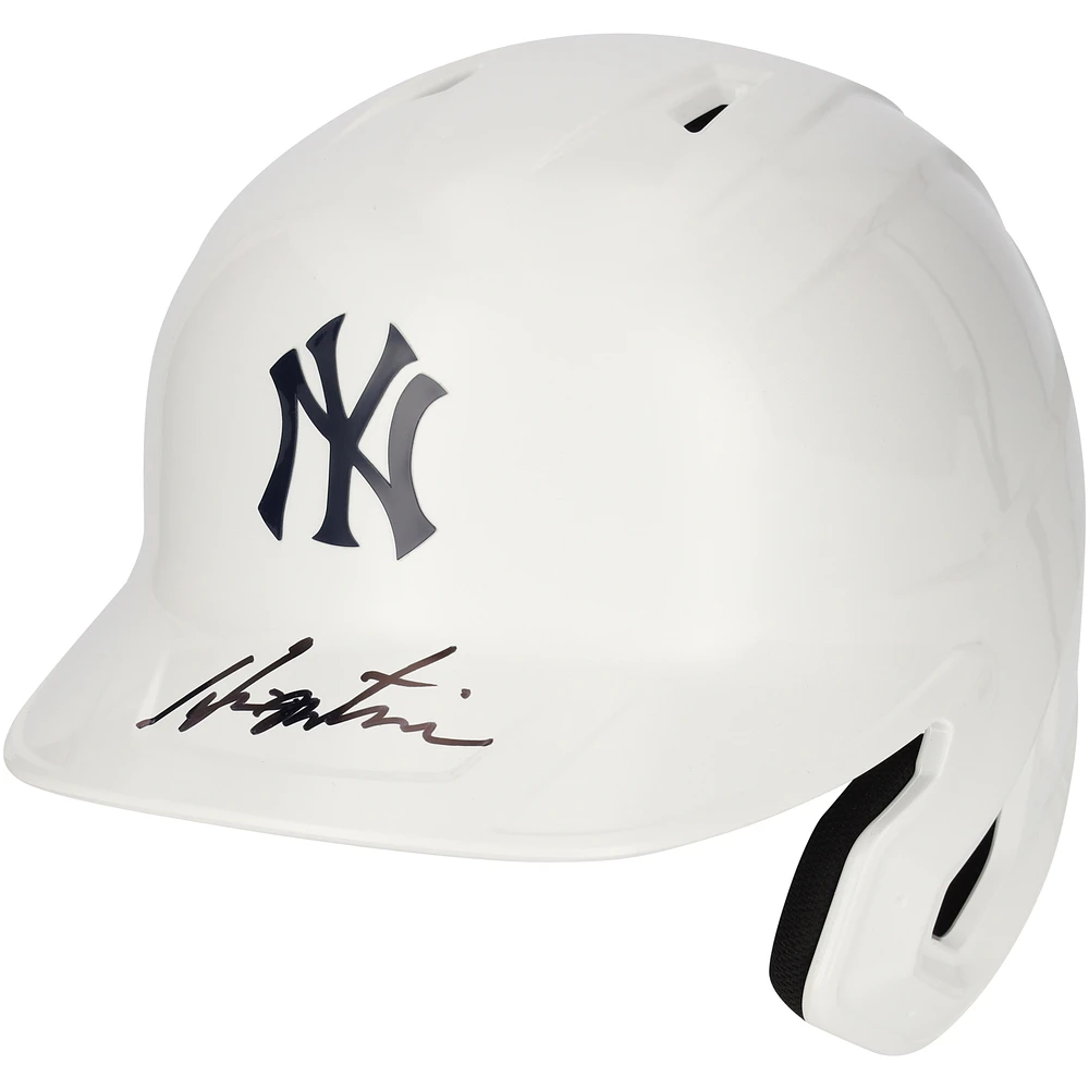 Hideki Matsui New York Yankees Autographed Alternate Chrome Rawlings Mach Pro Replica Batting Helmet - Fanatics Exclusive