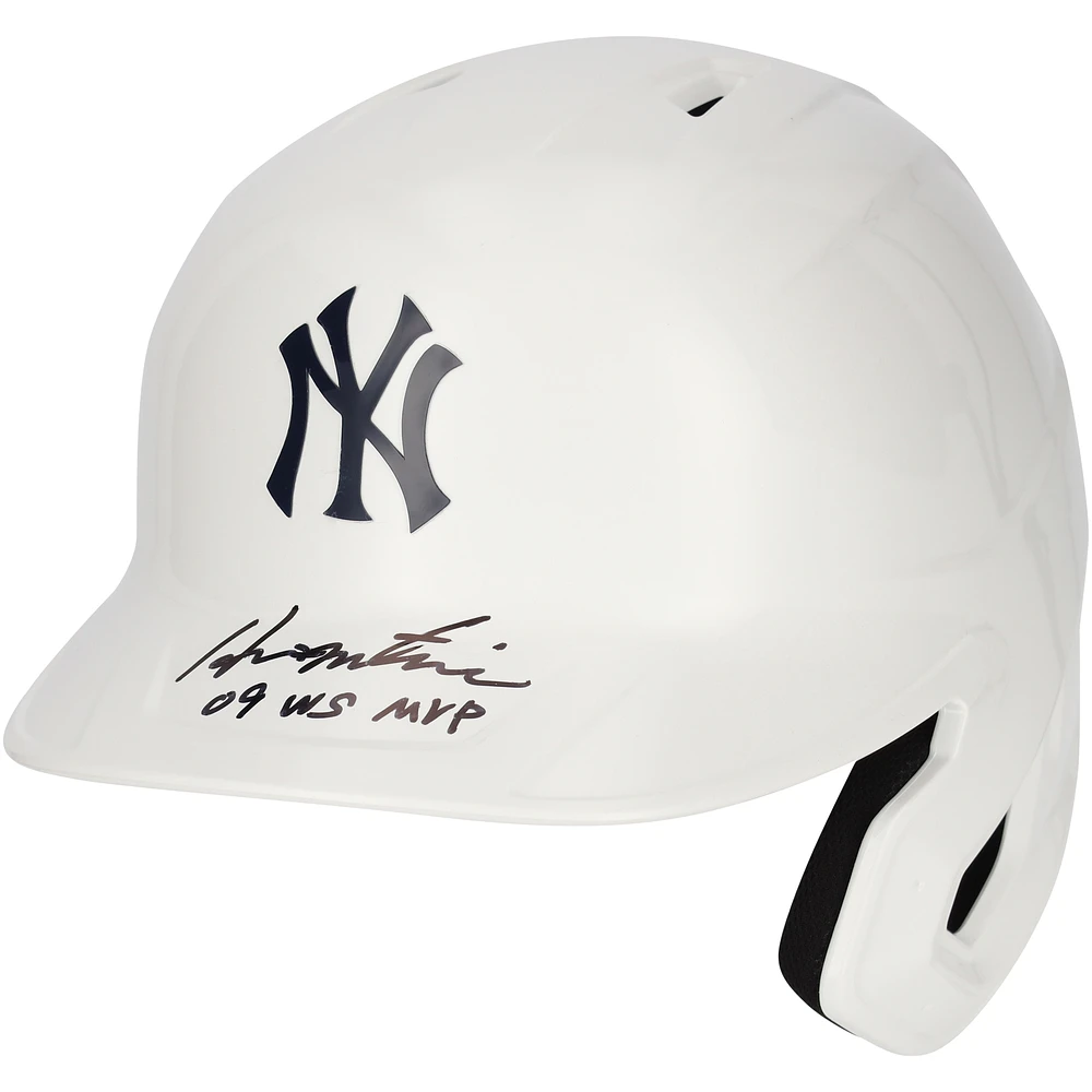 Hideki Matsui New York Yankees Autographed Alternate Chrome Rawlings Mach Pro Replica Batting Helmet with "2009 WS MVP" Inscription - Fanatics Exclusive