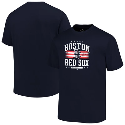 Men's Profile Navy Boston Red Sox Big & Tall Americana T-Shirt