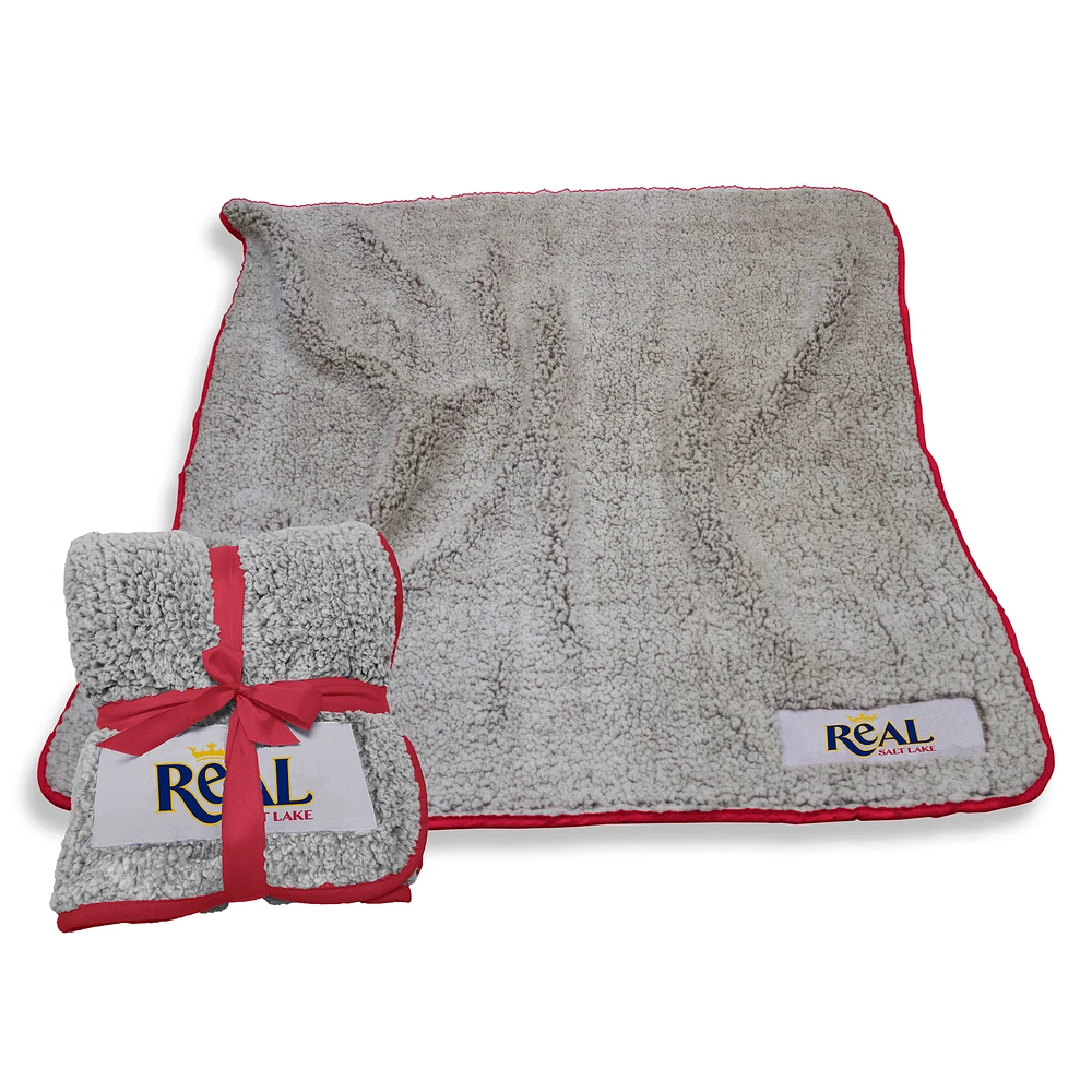 Heather Gray Real Salt Lake 60'' x 50'' Frosty Fleece Blanket