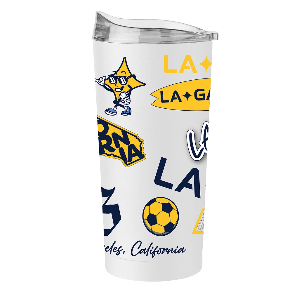 LA Galaxy 20oz. Powder Coat Tumbler