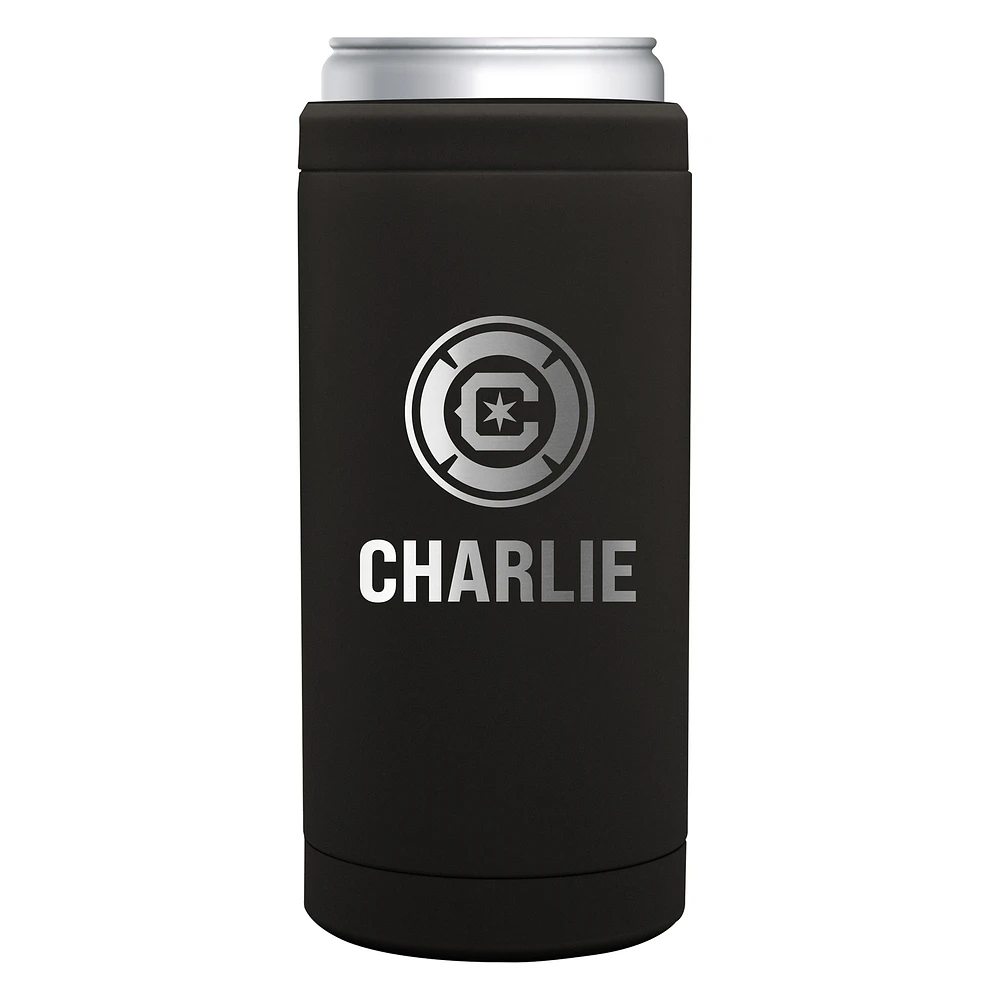 Chicago Fire 12oz. Personalized Slim Can Coolie