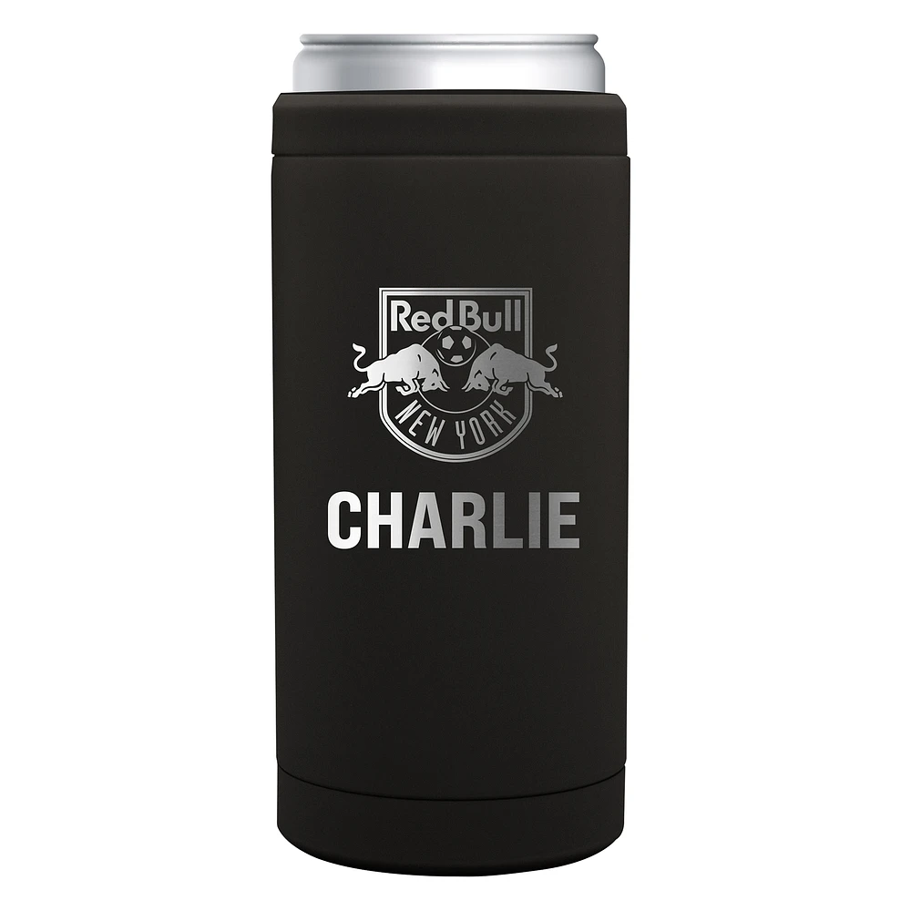 New York Red Bulls 12oz. Personalized Slim Can Coolie
